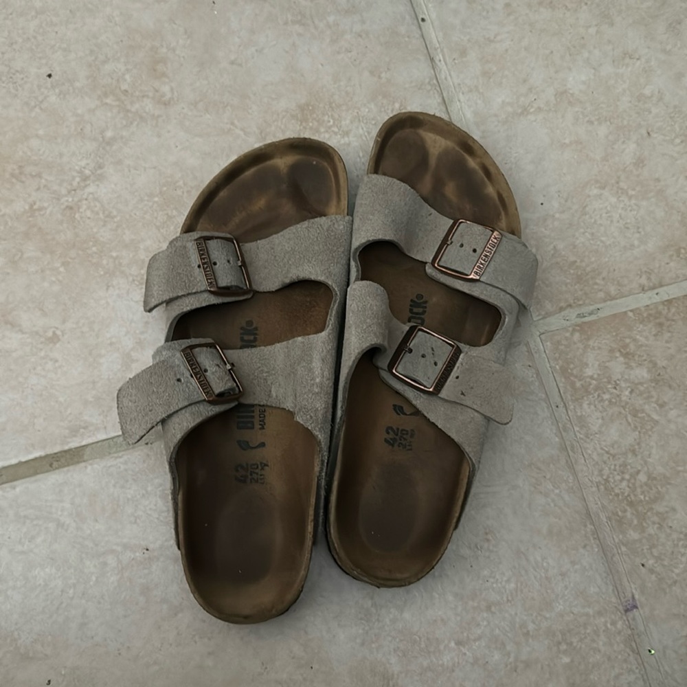 Birkenstock Arizona BS Taupe 42 narrow fit
